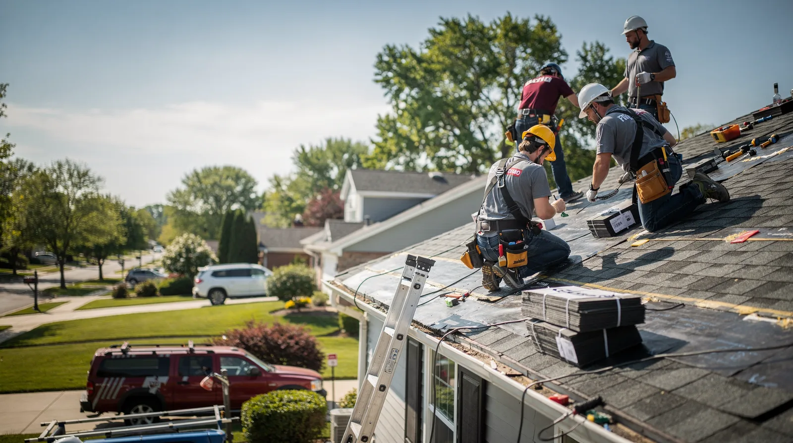 Roof Repair in Wilmette, IL around you